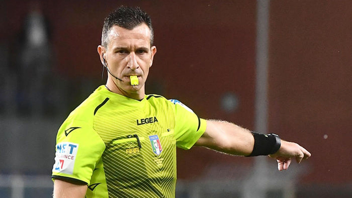 开云中国-意甲裁判Daniele Doveri将执法米兰德比|AC米兰|国际米兰队|国际米兰|意甲联赛|ac米兰_新浪体育_新浪新闻