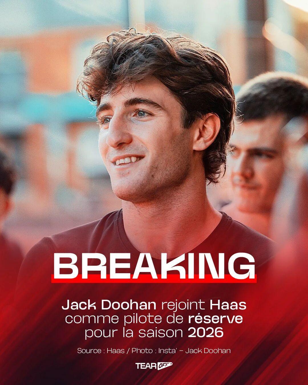 开云中国-杰克·杜汉重返F1!